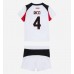 AC Milan Samuele Ricci #4 Bortedraktsett Barn 2025-26 Kortermet (+ Korte bukser)